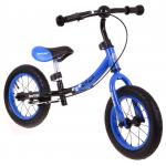 Balansinis dviratukas mėlynas Sport Trike su stabdžiais ir pripučiamais ratais